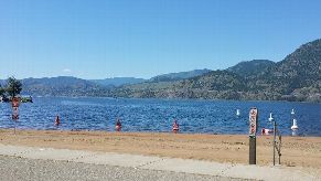 South end, Penticton, Okanagan Valley, British Columbia Canada